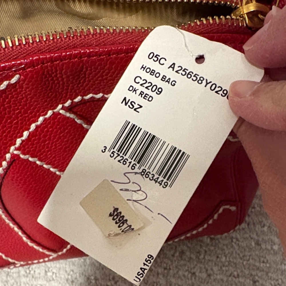 NWT Vintage Chanel red bag - Picture 3 of 7
